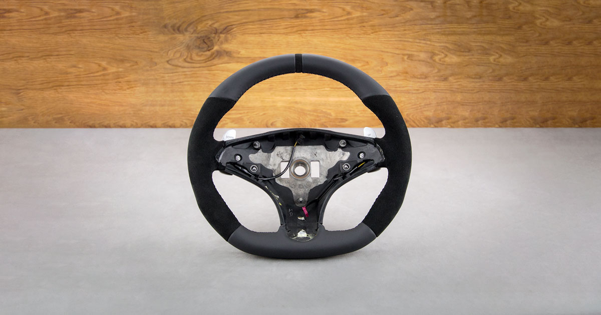 Obszycie kierownicy Mercedes-Benz W204 Obszycie kierownicy Mercedes-Benz W204