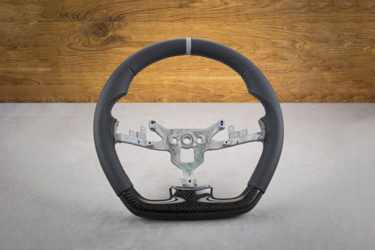 Modyfikacja i obszycie kierownicy Opel GT