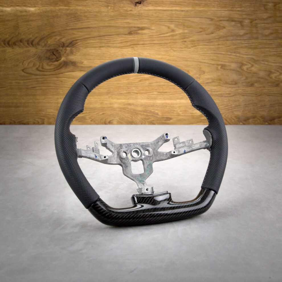 Modyfikacja i obszycie kierownicy Opel GT