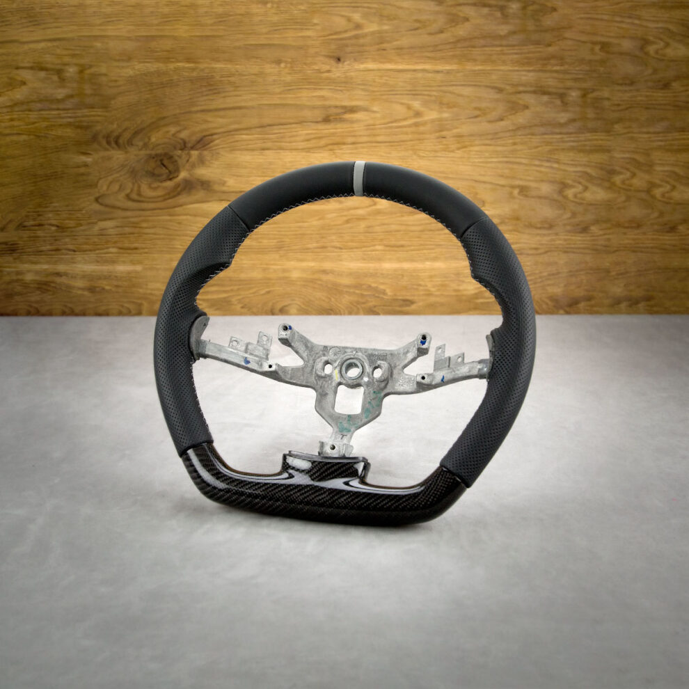 Modyfikacja i obszycie kierownicy Opel GT