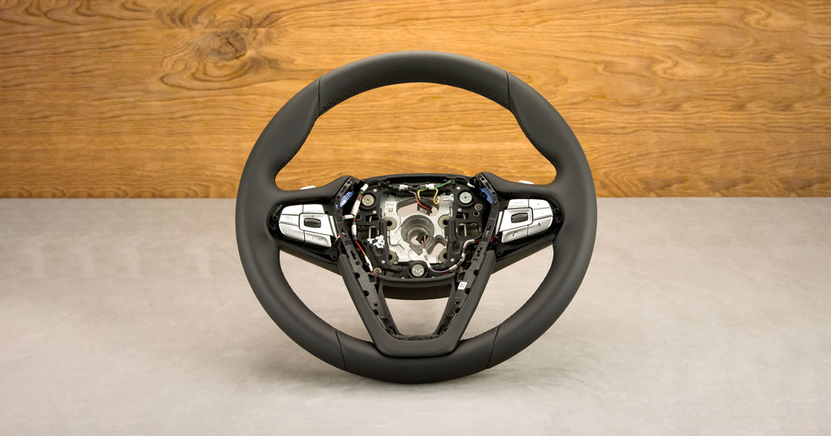 Obszycie kierownicy BMW-ALPINA B7