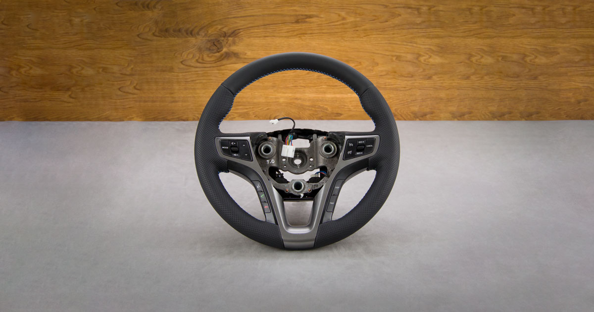 Obszycie kierownicy Hyundai i40