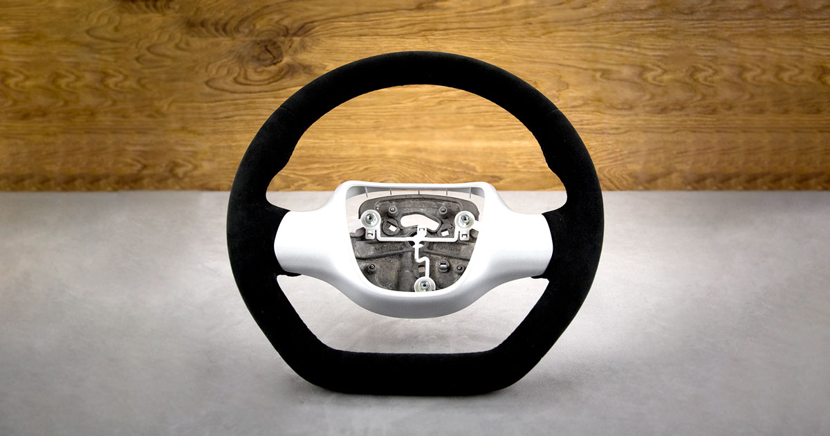 Obszycie kierownicy Smart Fortwo 451