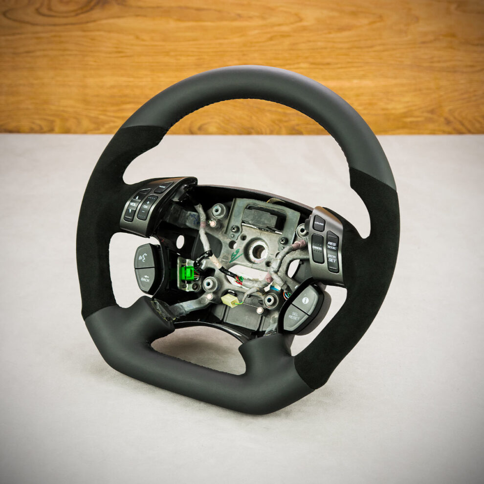 Modyfikacja i obszycie kierownicy Honda Odyssey