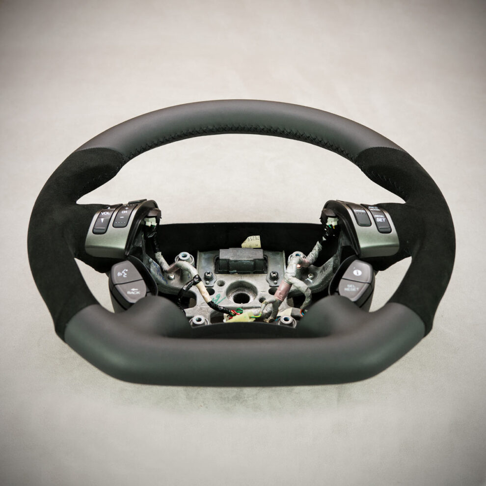 Modyfikacja i obszycie kierownicy Honda Odyssey