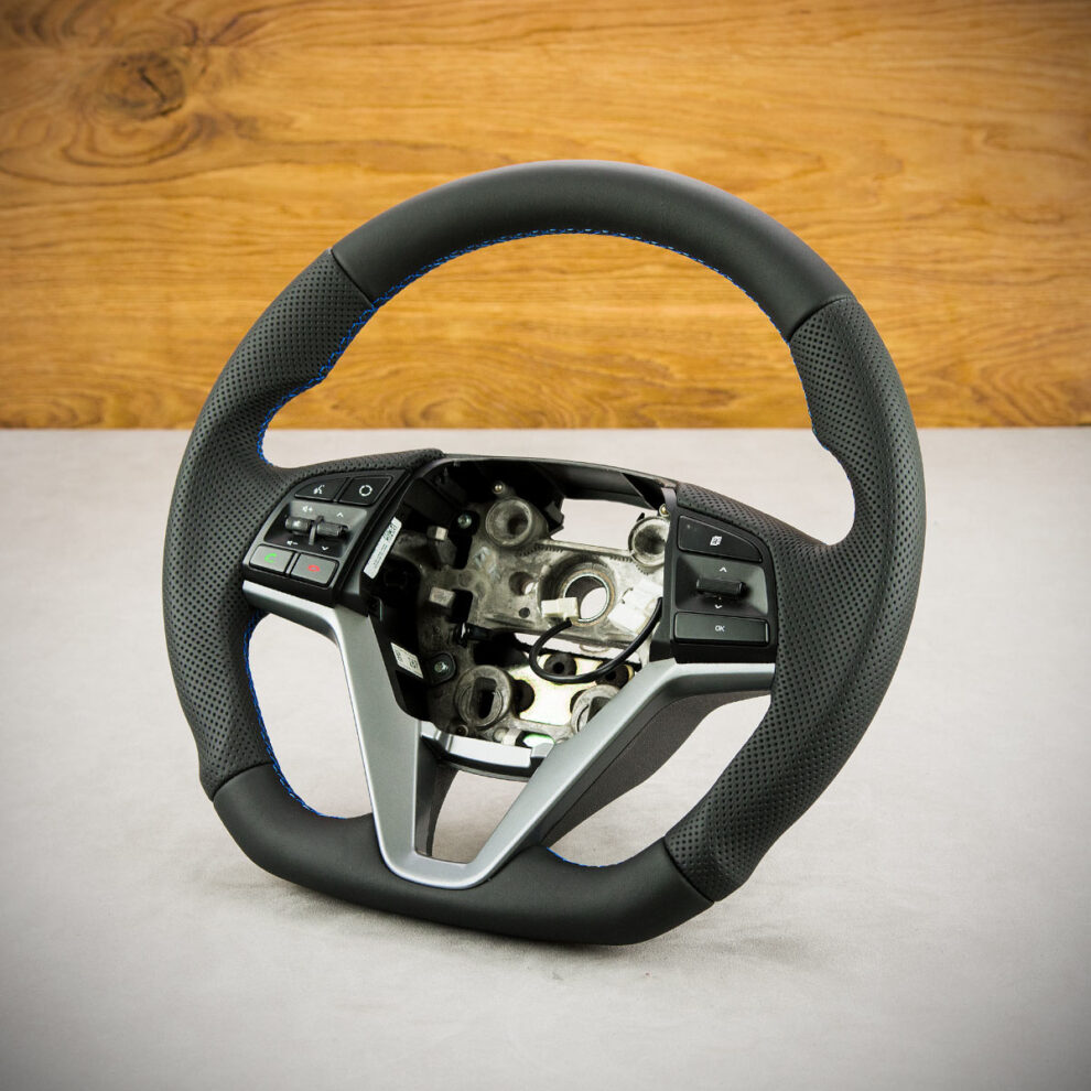 Modyfikacja i obszycie kierownicy Hyundai Tucson III