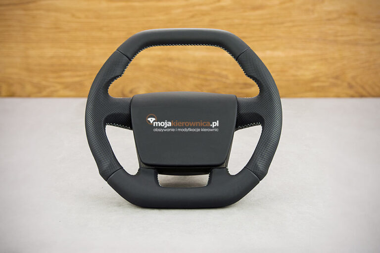 Modyfikacja i obszycie kierownicy Peugeot Boxer