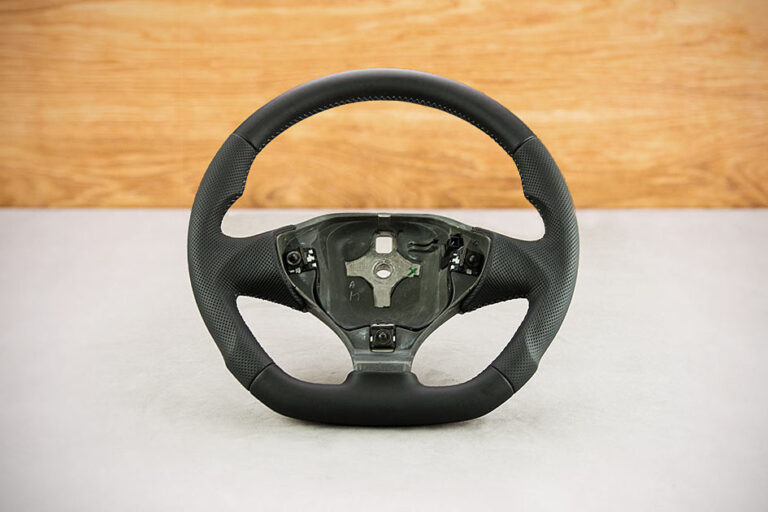 Modyfikacja i obszycie kierownicy Fiat Ducato
