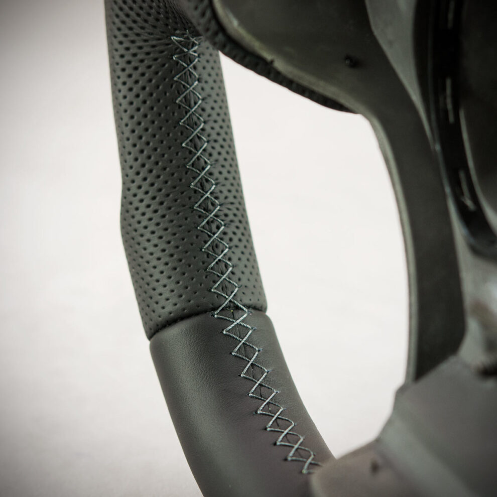 Modyfikacja i obszycie kierownicy Fiat Ducato