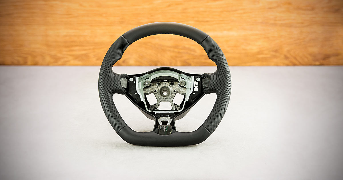 Modyfikacja i obszycie kierownicy Infiniti FX