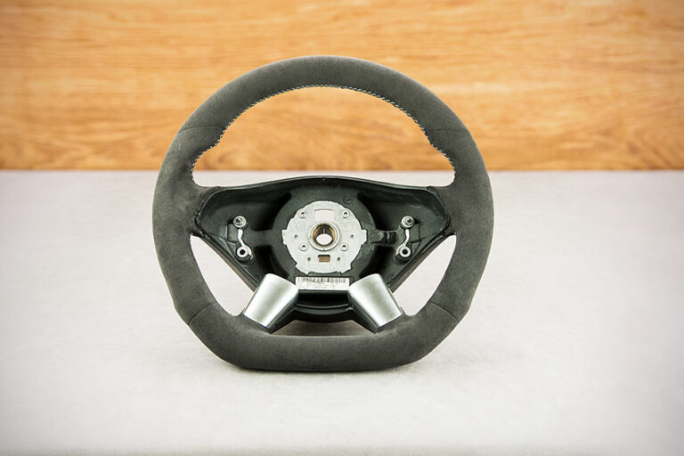 Modyfikacja i obszycie kierownicy Mercedes-benz Viano