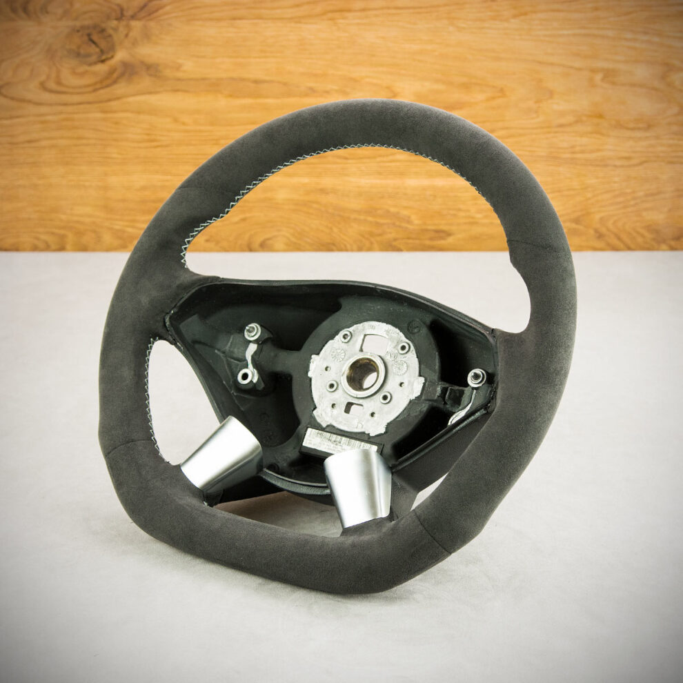 Modyfikacja i obszycie kierownicy Mercedes-benz Viano