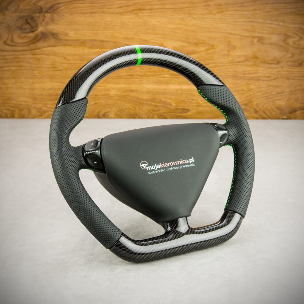 Modyfikacja i obszycie kierownicy Porsche Boxster 987