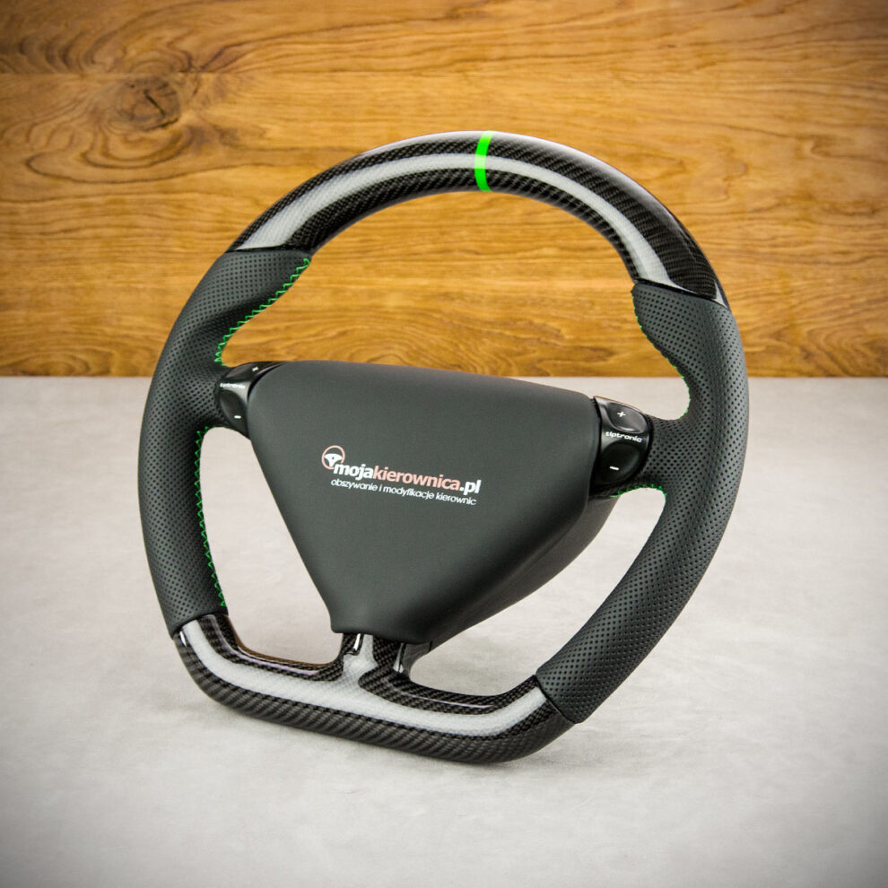 Modyfikacja i obszycie kierownicy Porsche Boxster 987