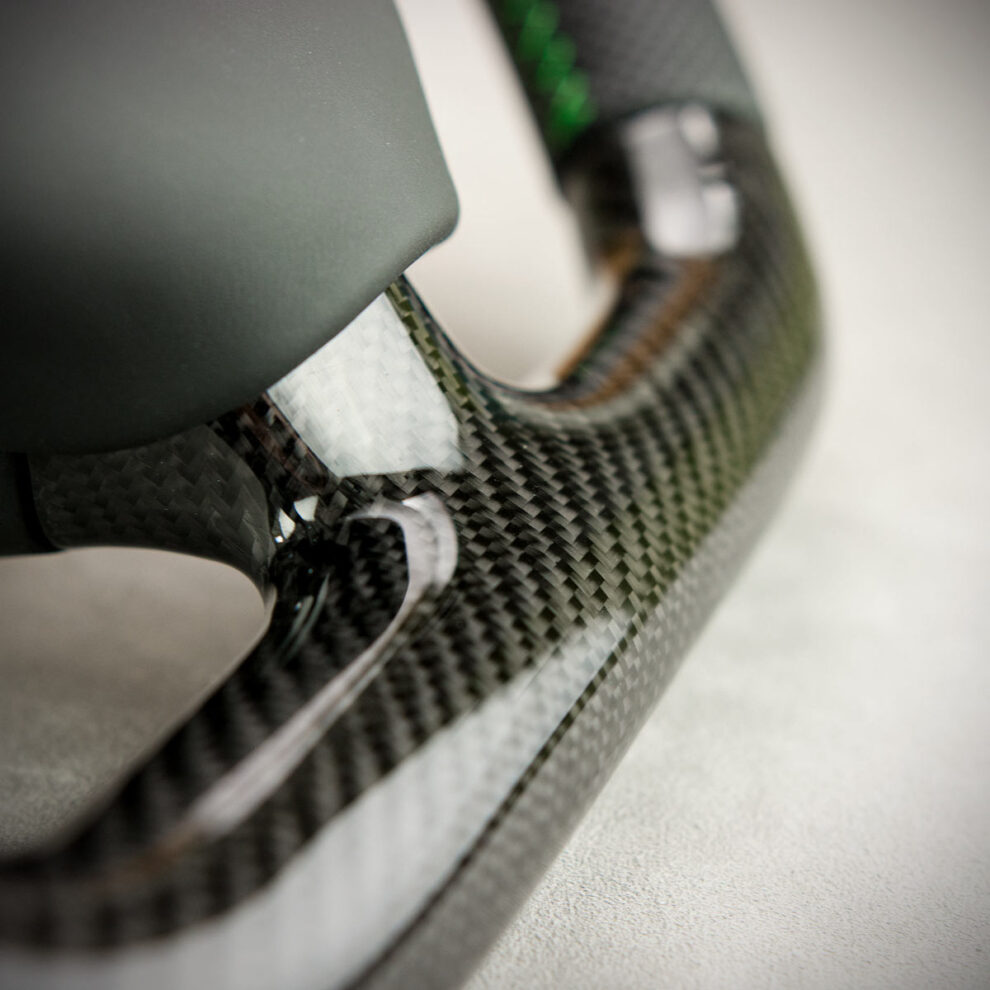 Modyfikacja i obszycie kierownicy Porsche Boxster 987