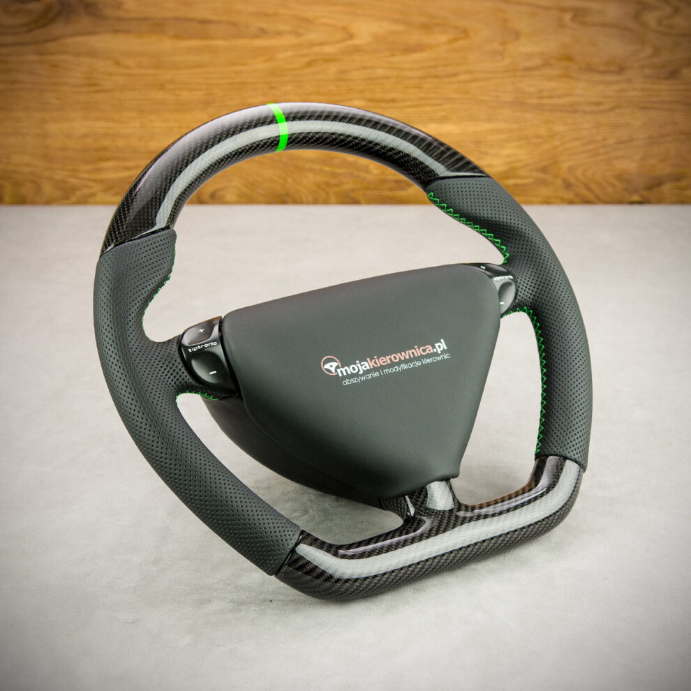 Modyfikacja i obszycie kierownicy Porsche Boxster 987