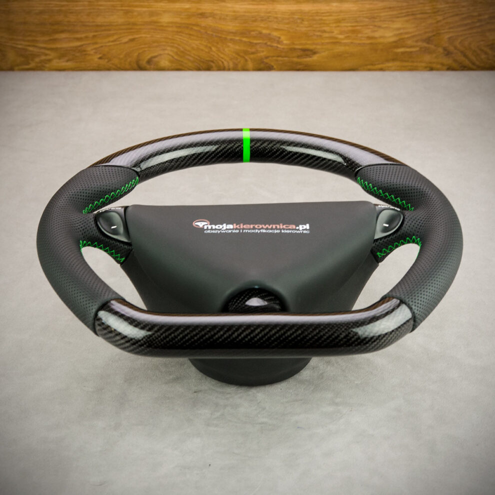Modyfikacja i obszycie kierownicy Porsche Boxster 987
