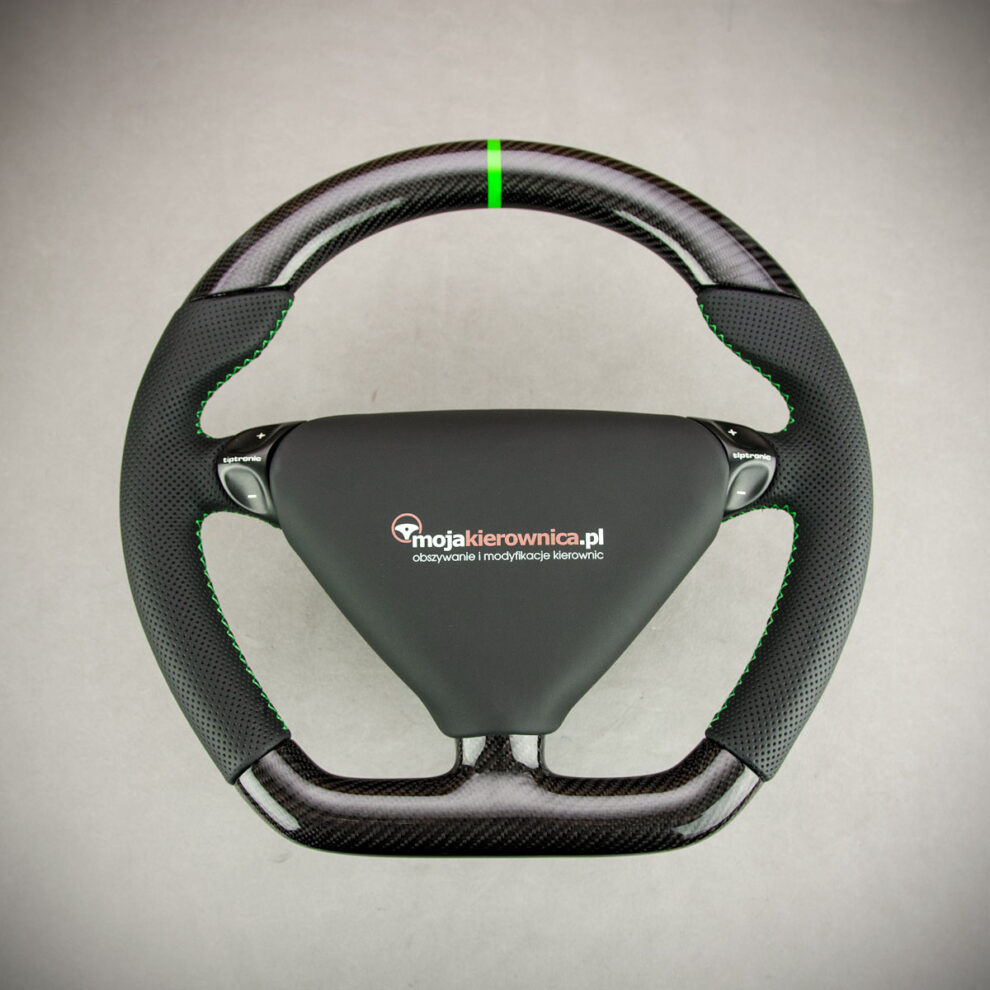 Modyfikacja i obszycie kierownicy Porsche Boxster 987