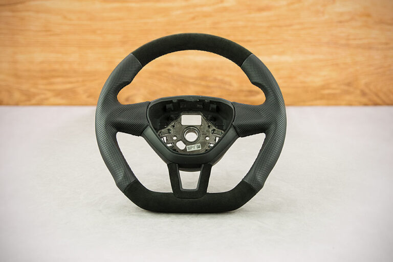 Modyfikacja i obszycie kierownicy Skoda Fabia III
