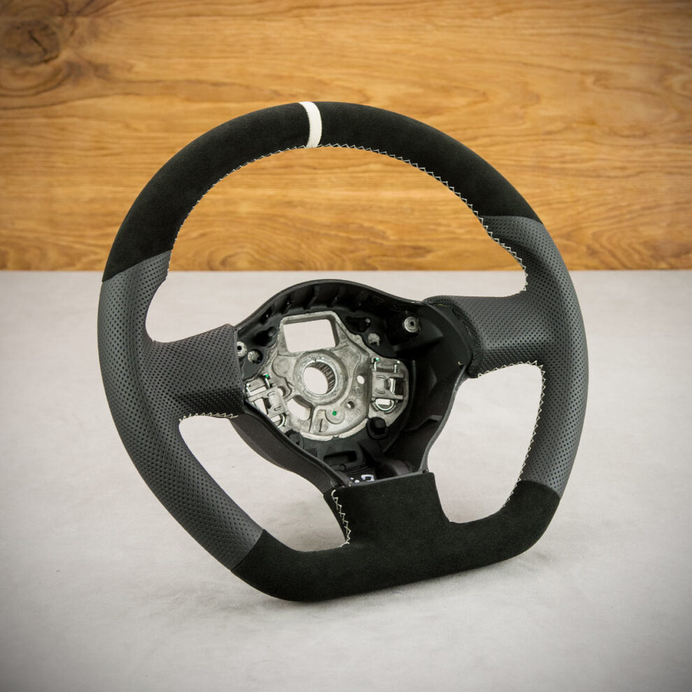 Modyfikacja i obszycie kierownicy Volkswagen Polo V 6R