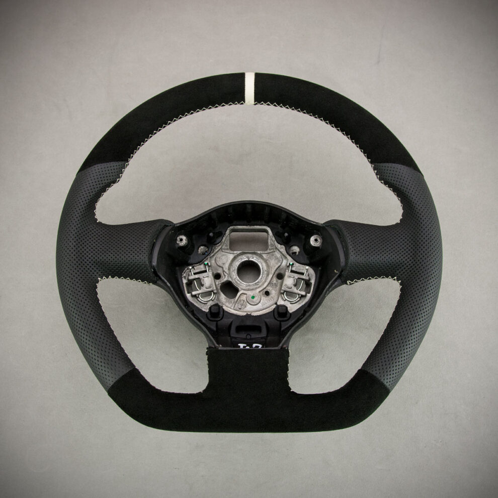 Modyfikacja i obszycie kierownicy Volkswagen Polo V 6R