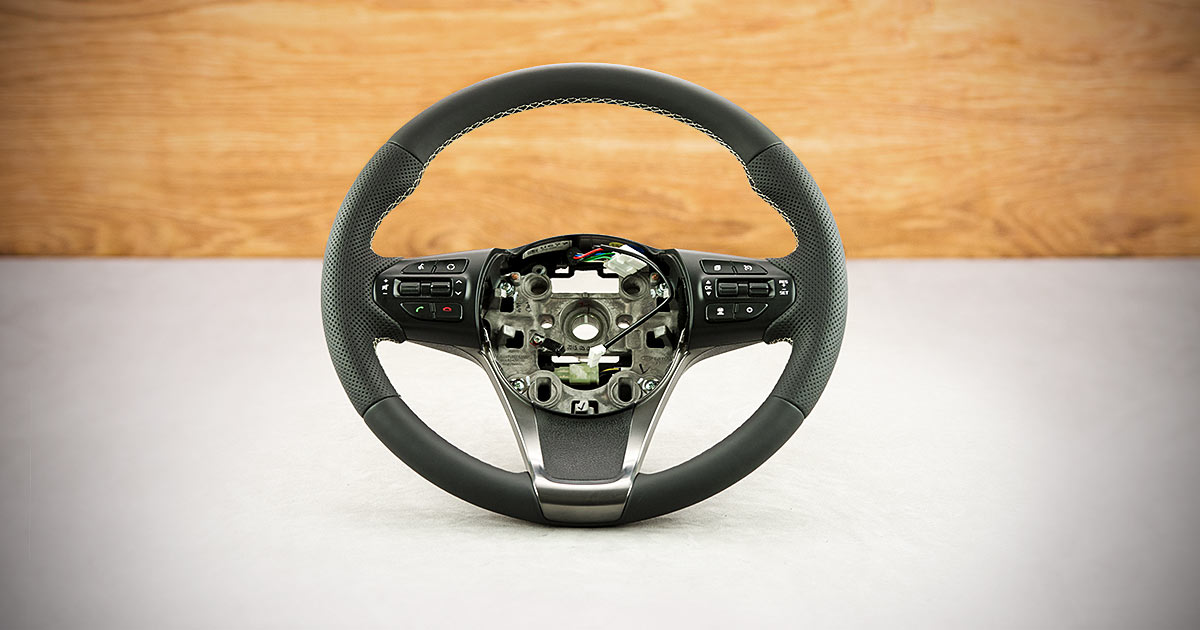 Obszycie kierownicy Kia Sorento III