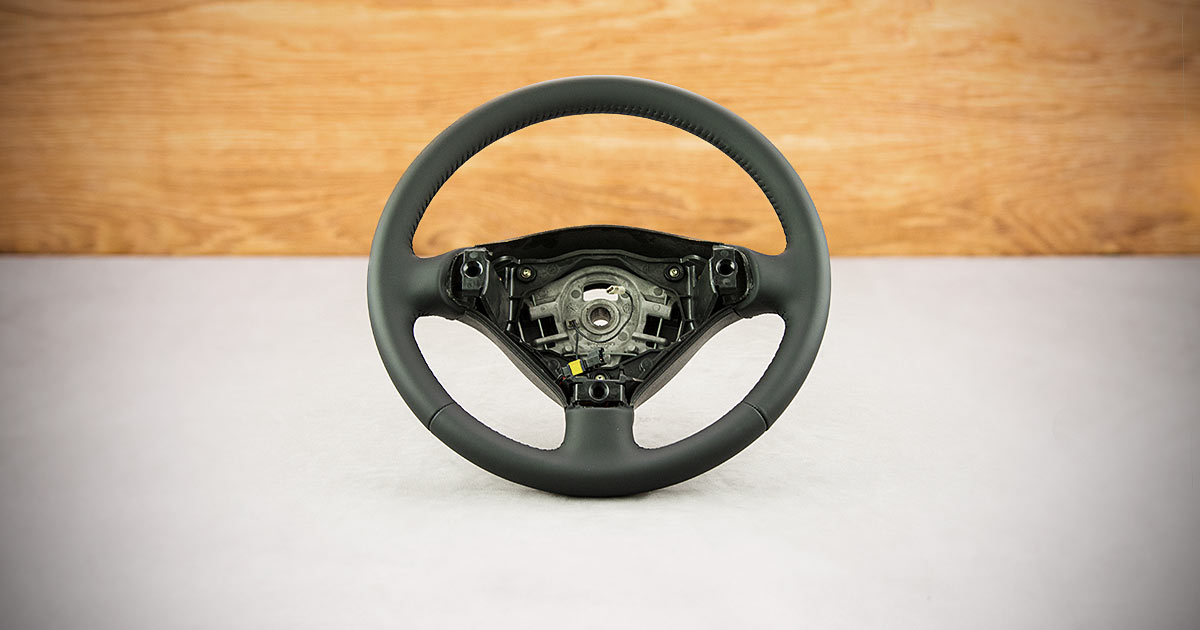 Obszycie kierownicy Peugeot 307