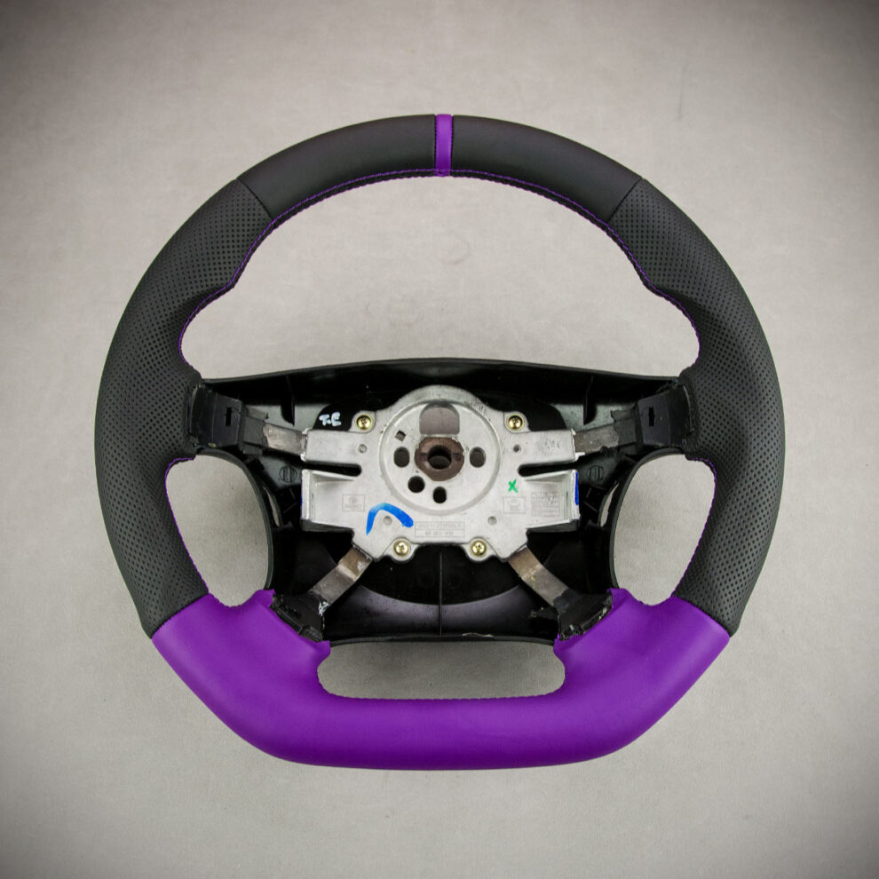 Modyfikacja i obszycie kierownicy Daewoo Lanos