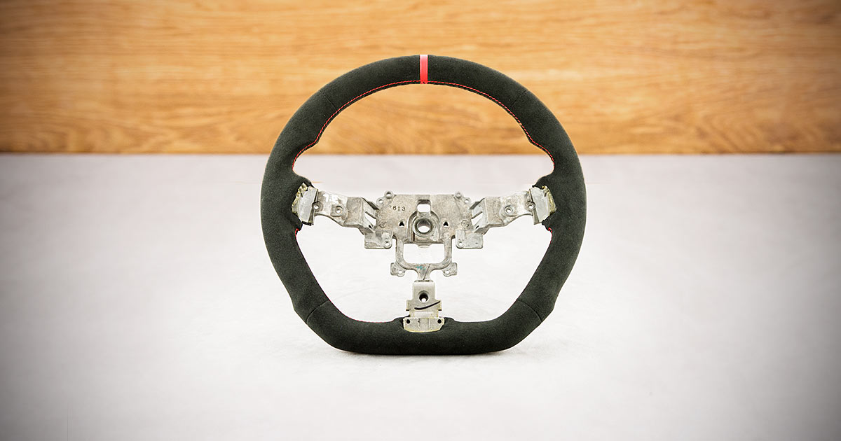 Modyfikacja i obszycie kierownicy Mazda MX-5