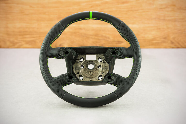 Modyfikacja i obszycie kierownicy Volkswagen Transporter T5