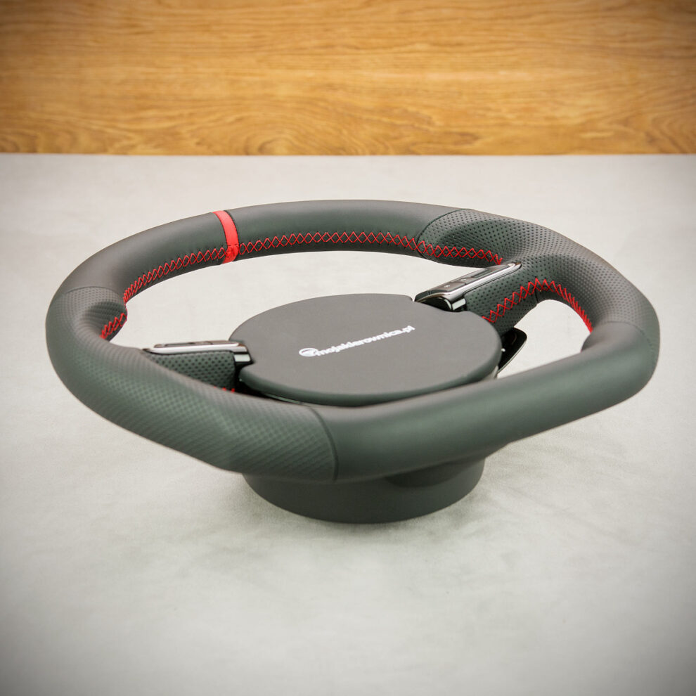 Modyfikacja i obszycie kierownicy Audi A6 C7