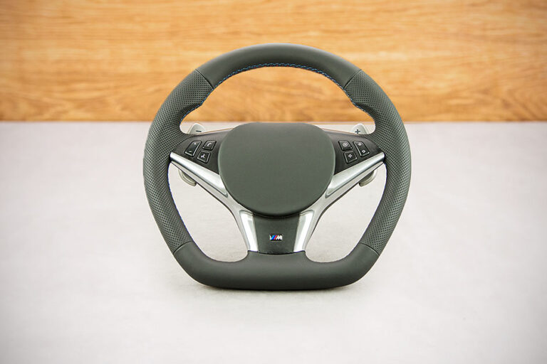 Modyfikacja i obszycie kierownicy BMW E60