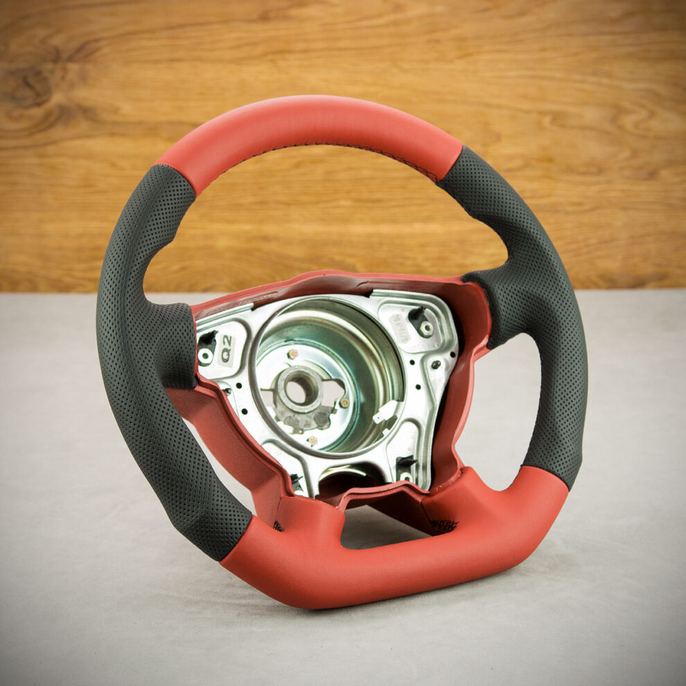 Modyfikacja i obszycie kierownicy Chrysler Crossfire