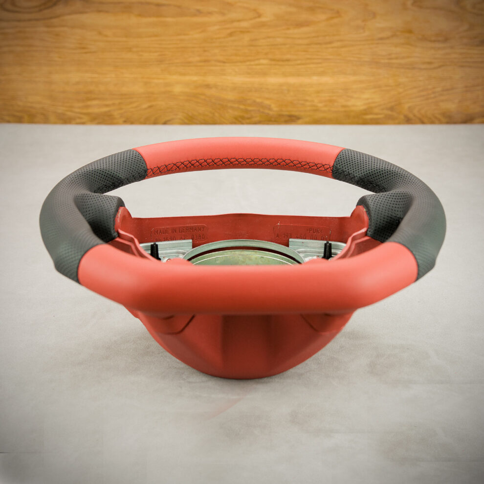 Modyfikacja i obszycie kierownicy Chrysler Crossfire