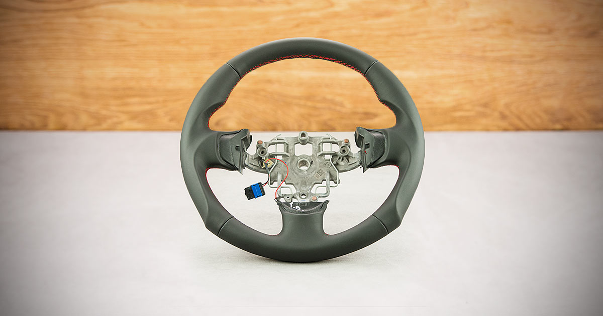 Modyfikacja i obszycie kierownicy Citroen Jumpy Modyfikacja i obszycie kierownicy Citroen Jumpy