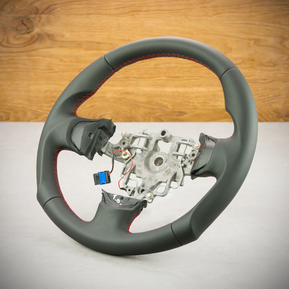 Modyfikacja i obszycie kierownicy Citroen Jumpy