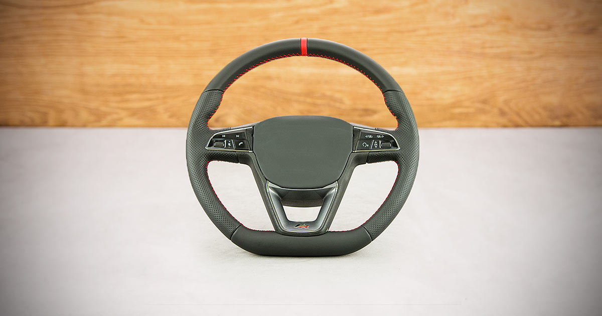 Obszycie kierownicy Seat Leon FR III