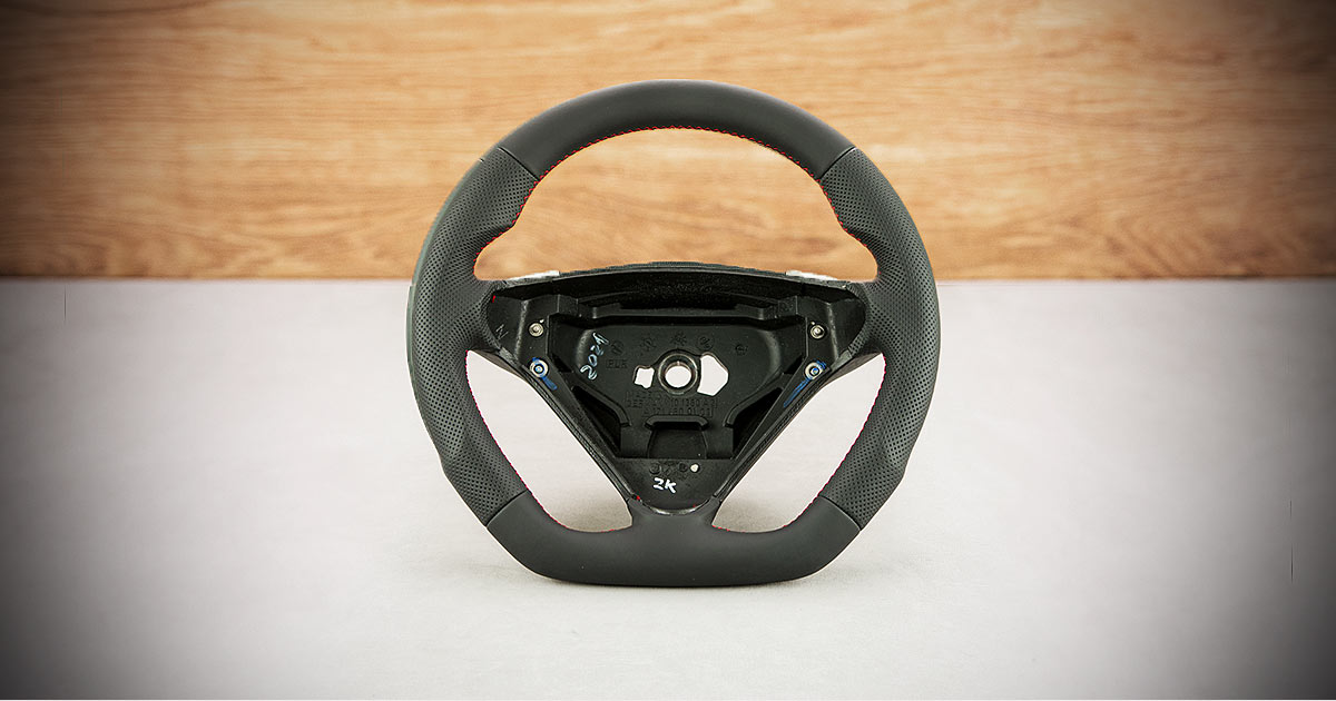 Modyfikacja i obszycie kierownicy Mercedes-Benz SLK R171