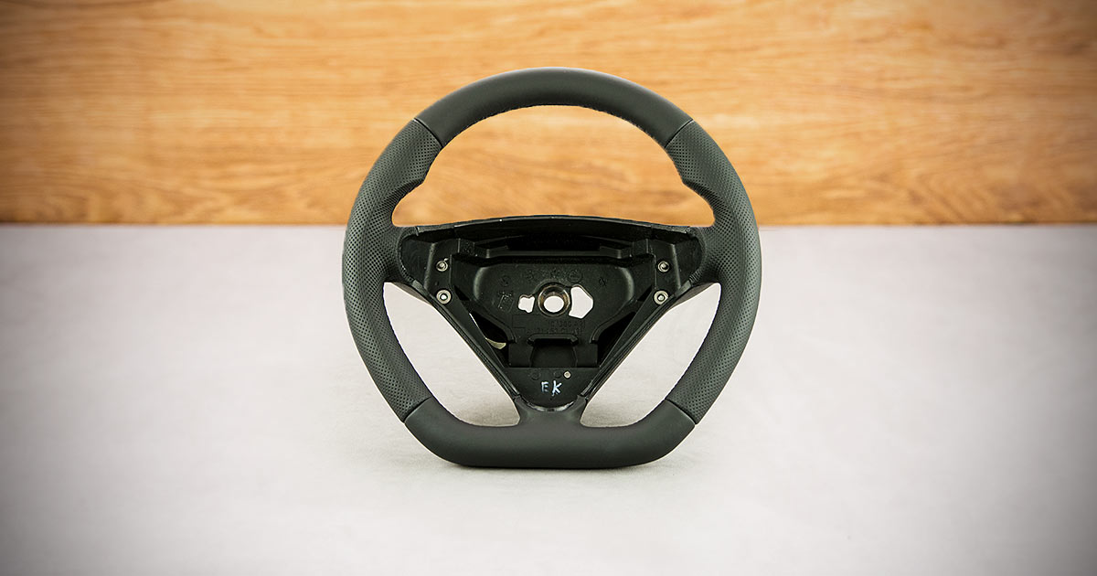 Modyfikacja i obszycie kierownicy Mercedes-Benz SLK R171