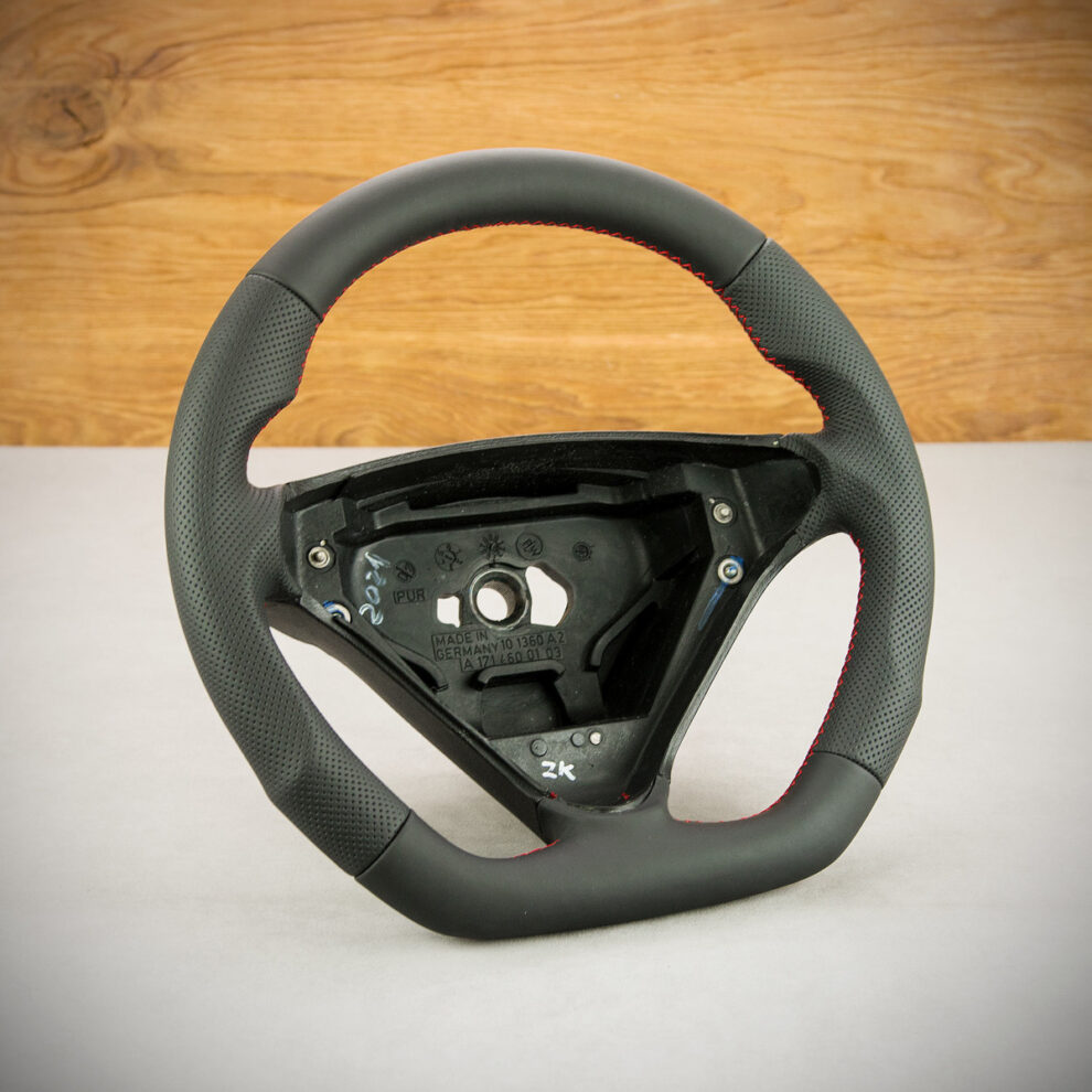 Modyfikacja i obszycie kierownicy Mercedes-Benz SLK R171