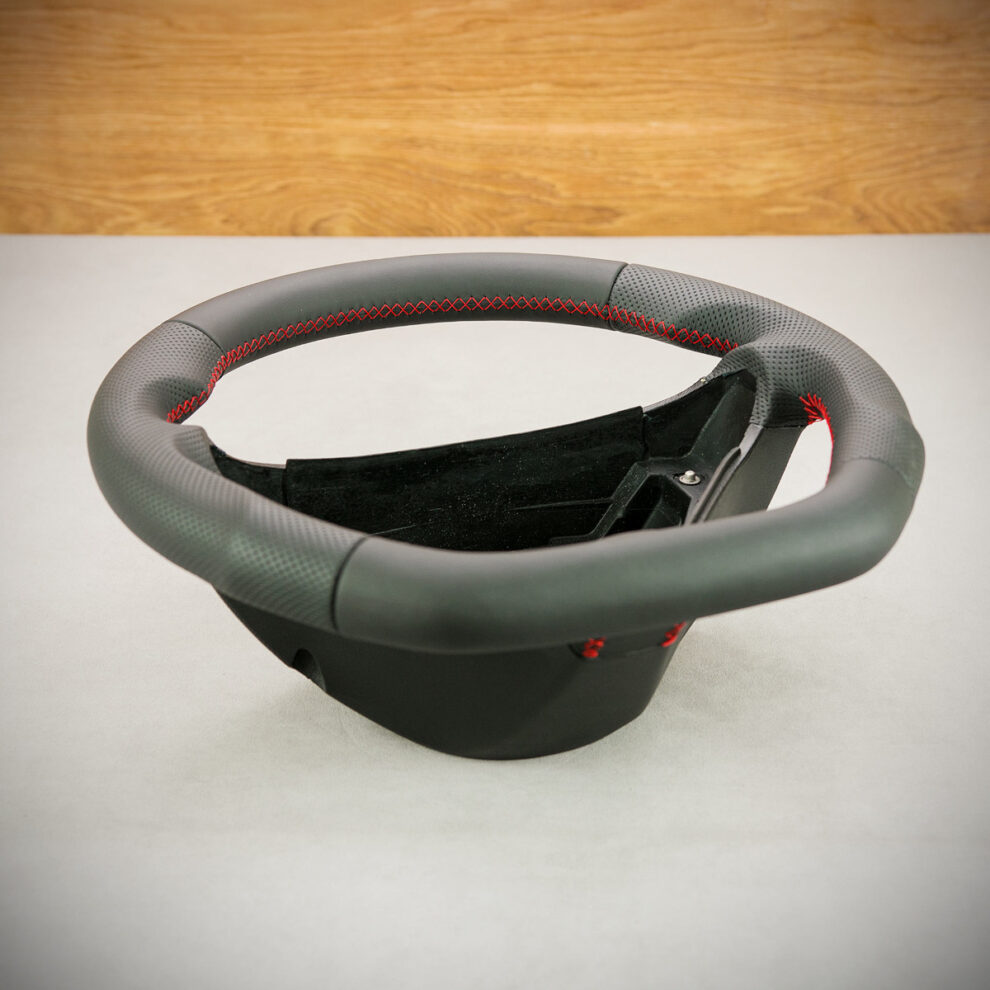 Modyfikacja i obszycie kierownicy Mercedes-Benz SLK R171