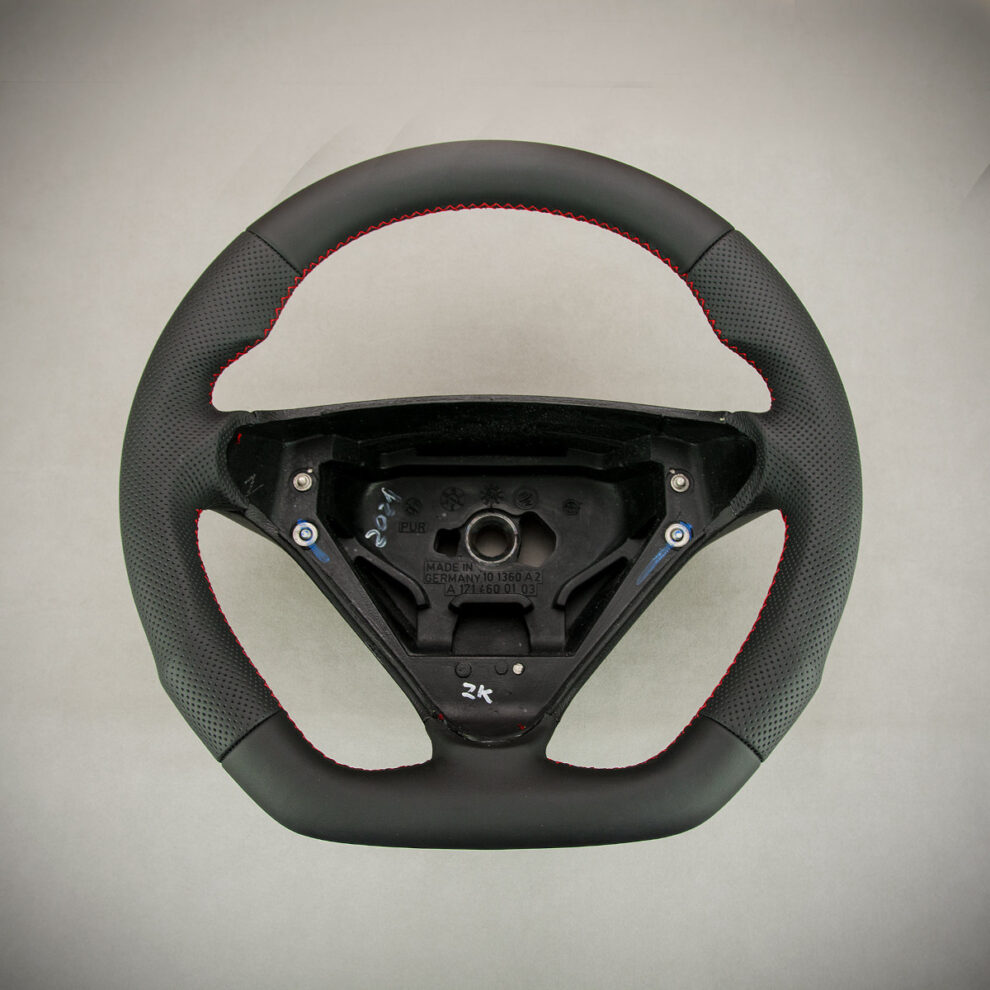 Modyfikacja i obszycie kierownicy Mercedes-Benz SLK R171