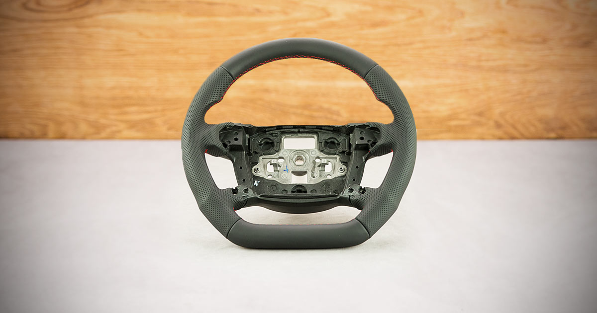Modyfikacja i obszycie kierownicy Ford S-max