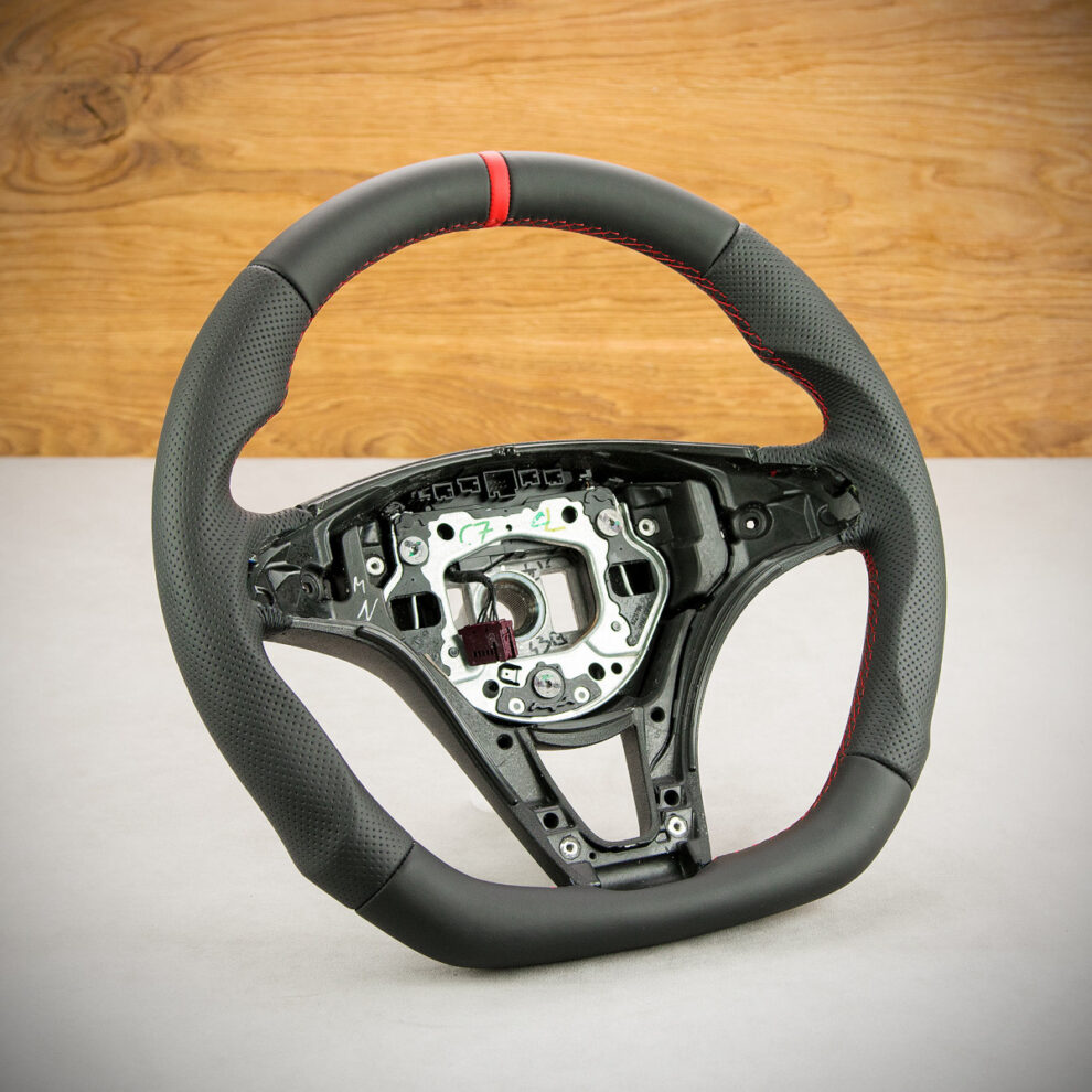 Modyfikacja i obszycie kierownicy Mercedes-benz Vito W447