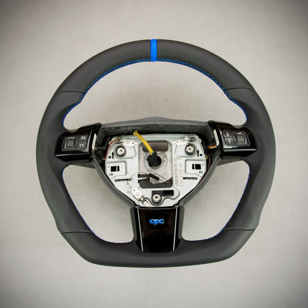 Modyfikacja i obszycie kierownicy Opel Astra H