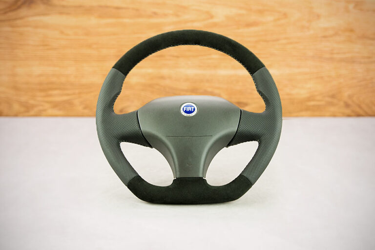 Modyfikacja i obszycie kierownicy Fiat Ducato