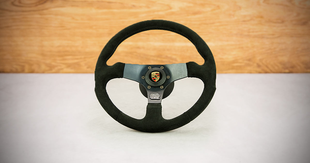 Obszycie kierownicy Porsche 911 Obszycie kierownicy Porsche 911