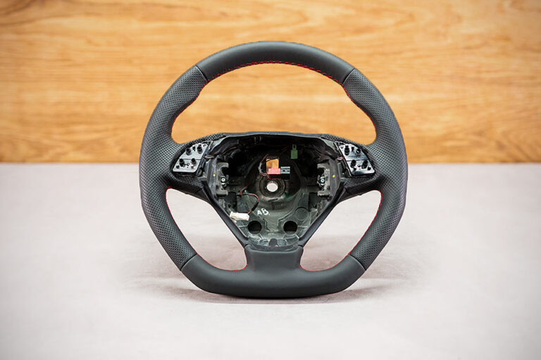 Modyfikacja i obszycie kierownicy Fiat Bravo II