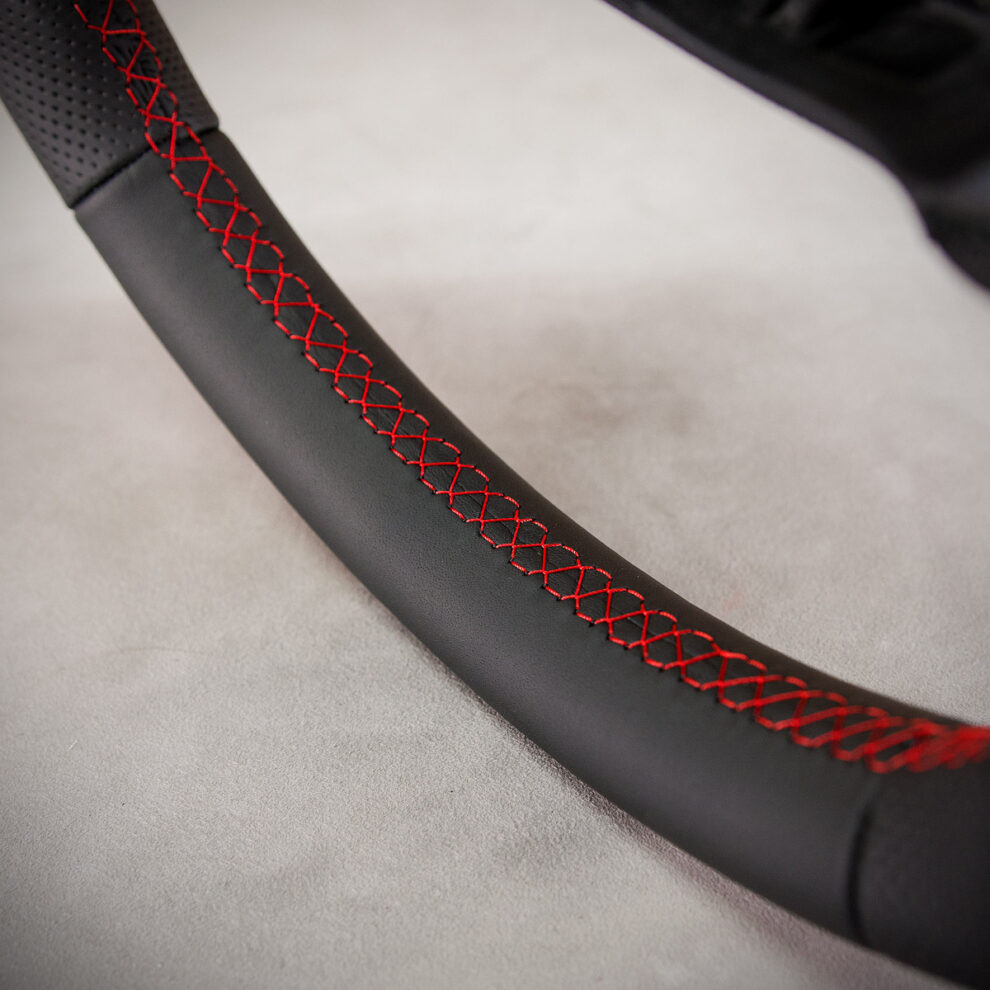 Modyfikacja i obszycie kierownicy Fiat Bravo II