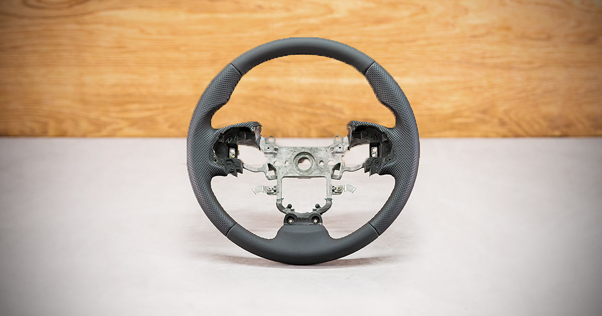 Modyfikacja i obszycie kierownicy Honda CR-V IV